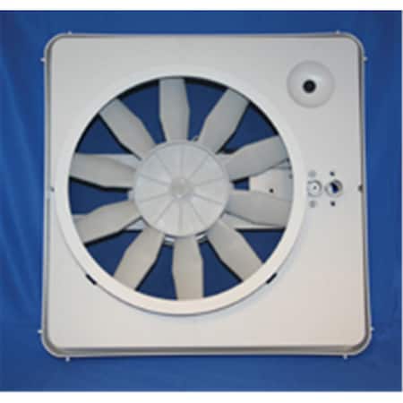 Hengs Ind Roof Vent- Powered Opening- 14 X 14 In. H6C-V771412C1G